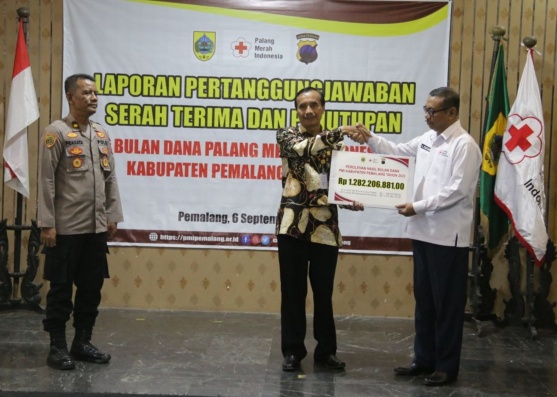 Dapat Rp 1,28 Miliar, Hasil Bulan Dana PMI Melampaui Target (Foto: Dok Pemkab Pemalang)
