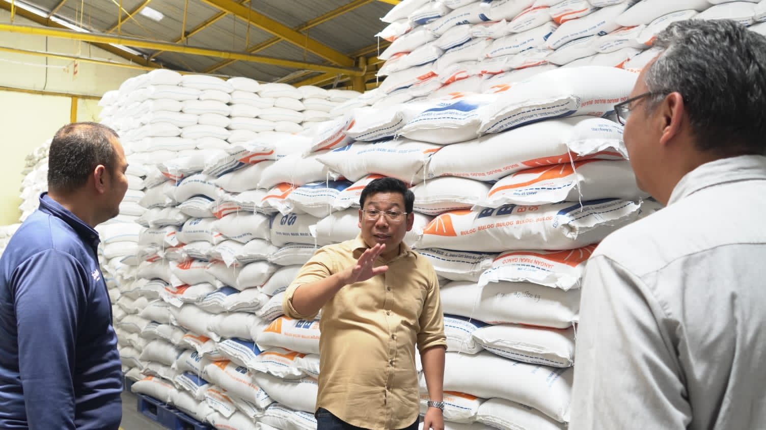 Tinjau Gudang Food Station PIBC, NFA Pastikan 2.000 Ton Beras SPHP Sudah Masuk (Foto: Dok Bapanas)