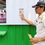 Langgar Perda Tribum No 5, Satpol P3KP Tertibkan Lapak Semi Permanen (Foto: Dok Timkom Pemkot Pekalongan)
