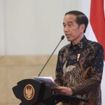 Presiden Jokowi pada Pembukaan Kongres XXV PWI Tahun 2023, di Istana Negara Jakarta, Senin (25/09). (Foto: Dok Humas Setkab)