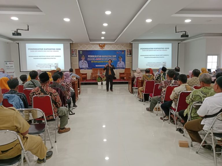 Pertama di Jateng, Pemkab Kebumen Bentuk Kader Antikorupsi Desa (Foto: Dok Pemkab Kebumen)