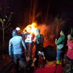 Hutan Pinus Milik Perhutani di Bojong Terbakar, Tim Gabungan Lakukan Pemadaman