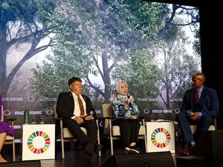 Ikuti Diskusi Panel di Markas PBB, BMKG Sebut Peringatan Dini Tidak Hanya Sirine (Foto: Dok BMKG)