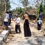 Diprotes Warga Penadaran, Pengerjaan Jembatan Gantung Tanpa Sepengetahuan Pemilik Lahan (Foto: Hans/KanalMuria)