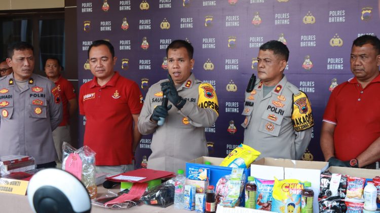 Polisi Bongkar Sindikat Pengedar dan Pengubah Masa Kedaluwarsa Produk Pangan (Foto: Dok Humas Polres Batang)
