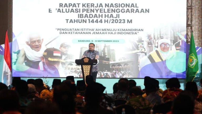 Evaluasi Haji, Gus Men Minta Kaji Istithaah Kesehatan dan Masa Tinggal Jemaah Dimatangkan (Foto: Dok Kemenag)