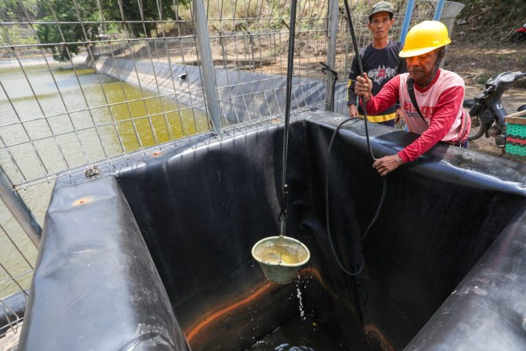 Air Embung Doya Bantu 450 KK Bertahan Kala Kemarau Melanda (Foto: Dok Diskominfo Jateng)