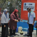 PDAM Tirtonegoro Bantu Pembuatan Sumur Air Bersih Bagi Warga Terdampak Kekeringan (Foto: Dok Diskominfo Sragen)