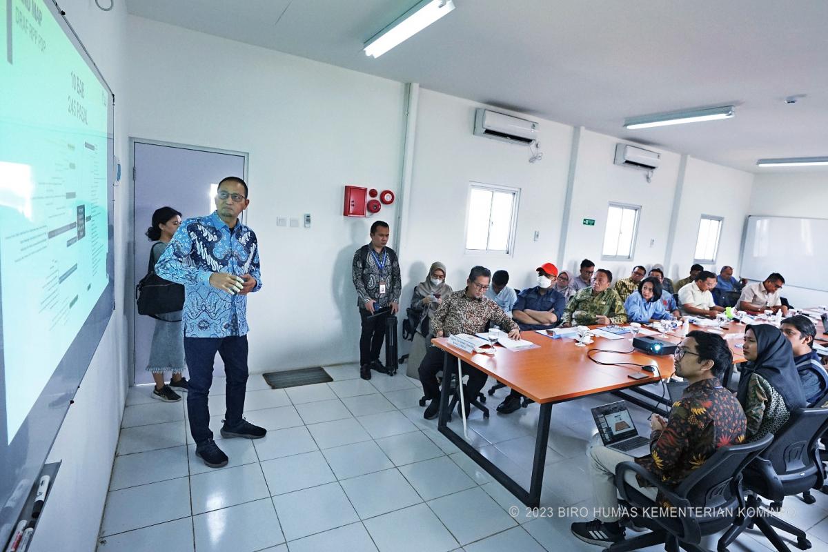 Komisi I DPR Tinjau Pembangunan PDN, Kominfo Rampungkan Tahun 2024 (Foto: Dok Kemenkominfo)