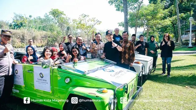 Apresiasi Eco Travel Mart, Wawali Kota Magelang Ingin Sektor Wisata Gerakkan Ekonomi Daerah (Foto: Dok Pemkot Magelang)