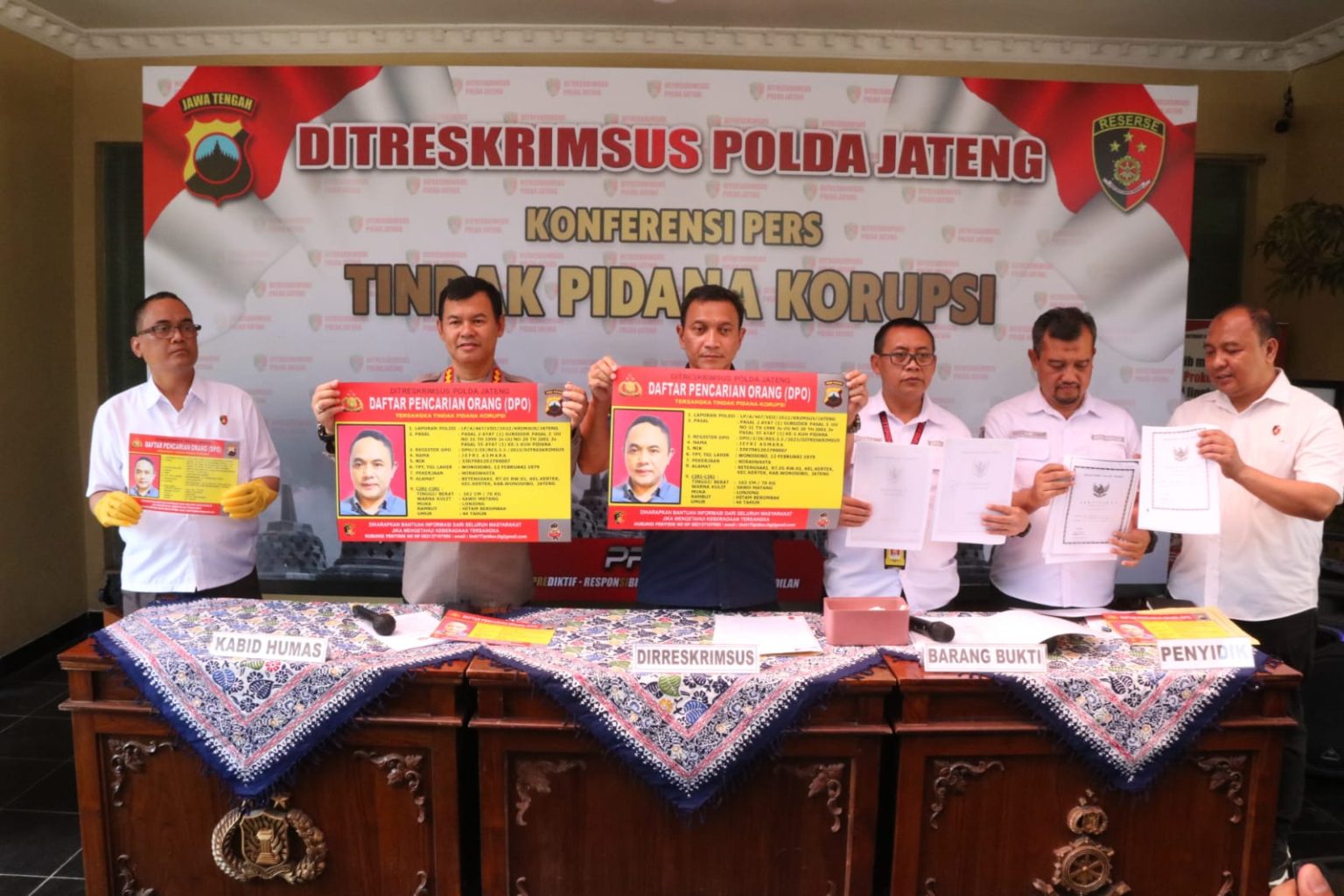 Polda Jateng Ungkap Korupsi Dana Pensiun Perusahaan Pelabuhan dan Pengerukan (DP4) (Foto: Dok Humas Polda Jateng)