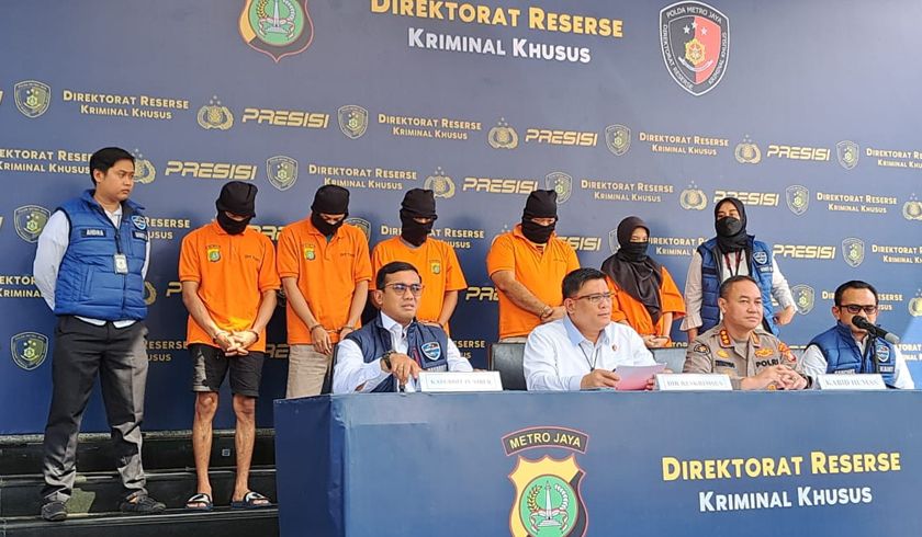 Bongkar Sindikat Rumah Produksi Film Dewasa, Polda Metro Jaya Tetapkan Lima Tersangka (Foto: Dok PMJNews)