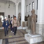 Menko PMK Tinjau Museum Nasional Pasca Musibah Kebakaran (Foto: Dok KemenkoPMK)