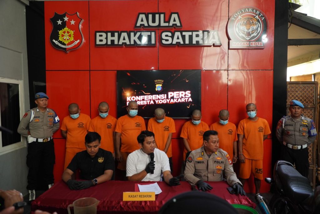 Polresta Yogyakarta Berhasil Ungkap Kasus Penyalahgunaan BBM Bersubsidi (Foto: Dok Humas Polresta Yogyakarta)