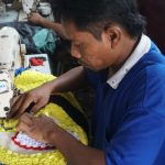 Memanfaatkan Limbah Kain, WBP Rutan Kelas IIA Pekalongan Hasilkan Produk Keset (Foto: Dok Timkom Pemkot Pekalongan)