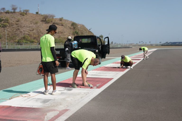 Indonesian GP 2023: Matangkan Persiapan, Lintasan Pertamina Mandalika International Circuit Ditutup Sementara (Foto: Dok Kabar BUMN)