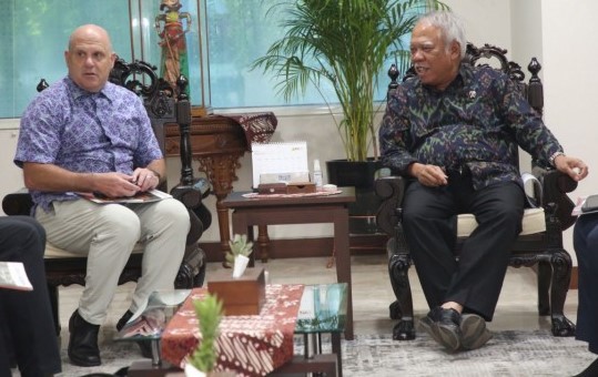 Dikunjungi USAID, Menteri Basuki Lanjutkan Kolaborasi di Sektor Air Bersih dan Sanitasi (Foto: Dok KemenPUPR)