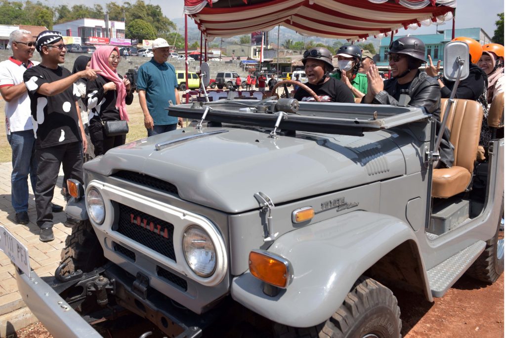 Promosikan Wisata Cepogo, Bupati Said Launching Jelajah Jeep Wisata (Foto: Dok Diskominfo Boyolali)