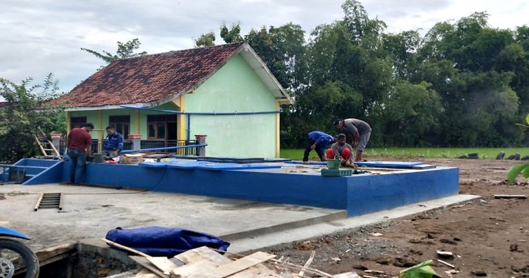 Akuifer Buatan Simpanan Air Hujan Solusi Alternatif Konstruksi Mitigasi di Musim Kekeringan (Foto: Dok Dinkominfo Blora)