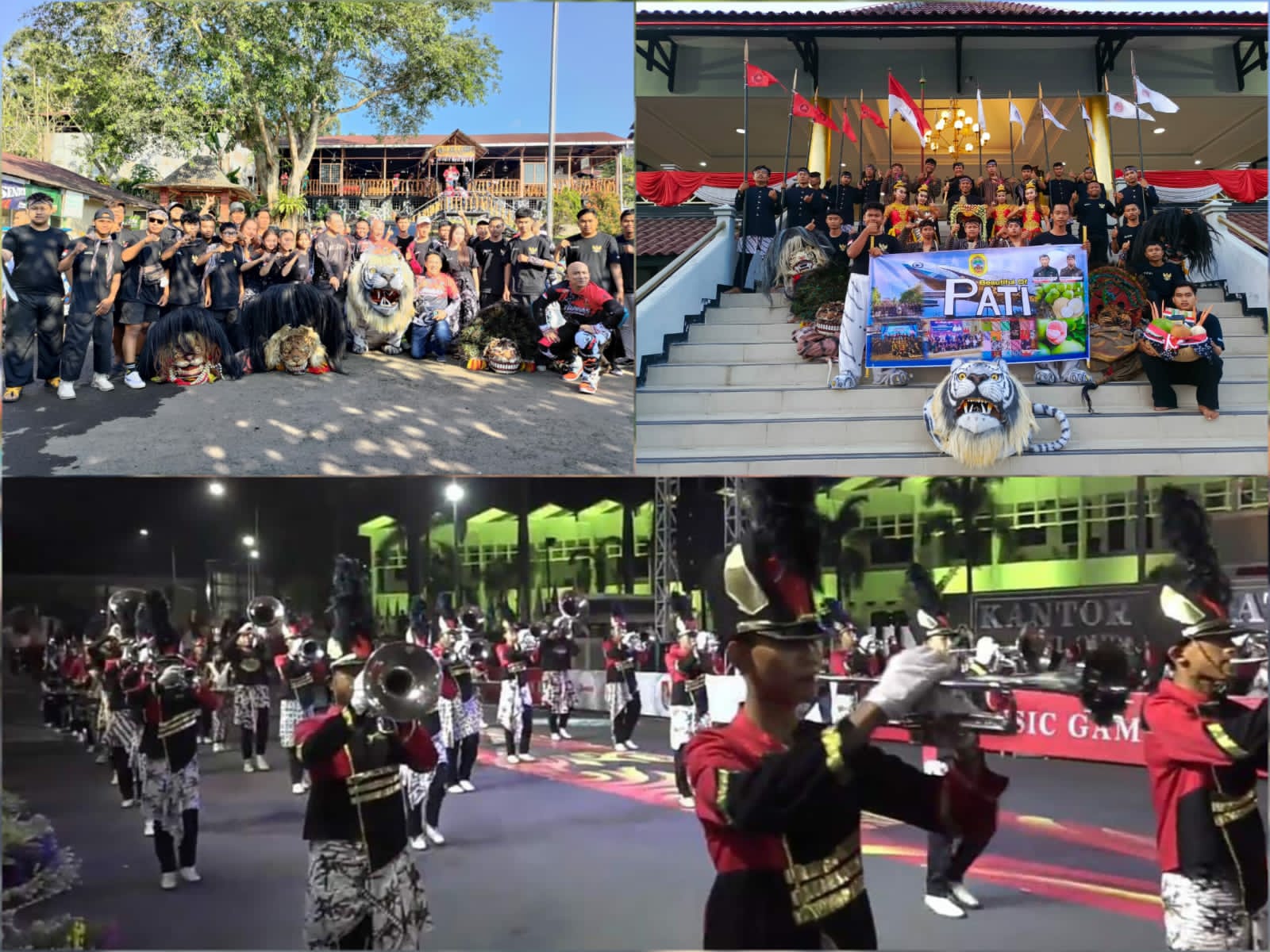 Berkolaborasi dengan Seni Barongan Si Macan Loreng Pati, MB Es-Silahy Sukses Sabet Emas di Ajang Asian Music Games 2023