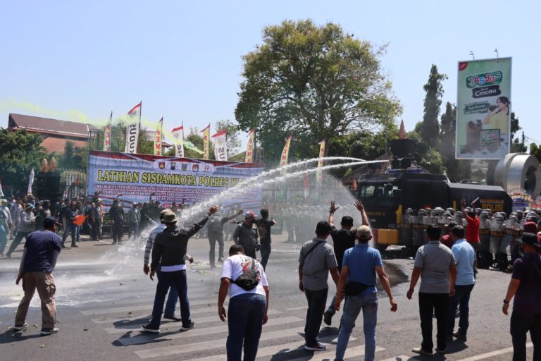 Antisipasi Kamtibmas Tahapan Pemilu 2024, Polres Kudus Gelar Sispamkota
