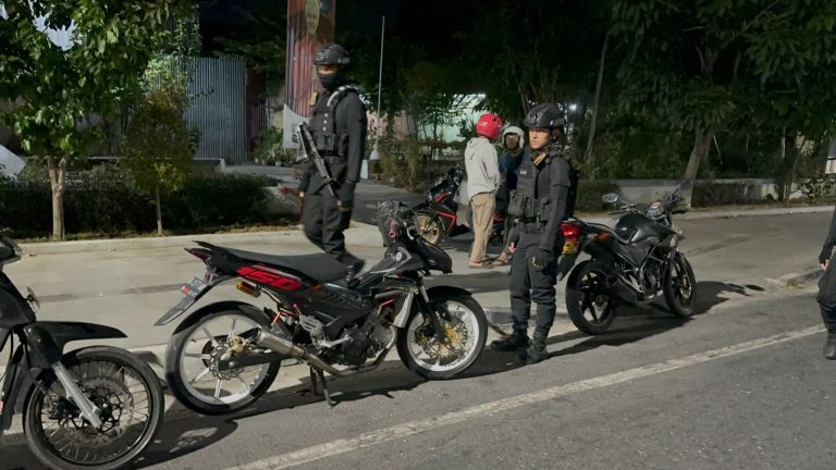 Hendak Kebut–kebutan di Jalan Juanda, Empat Motor dan Pemiliknya Diamankan Tim Sparta  (Foto: Dok Humas Polresa Surakarta)