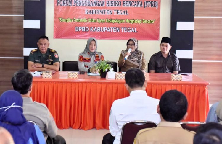 Pemkab Tegal dan BPBD Inisiasi Pembentukan Forum Pengurangan Risiko Bencana (Foto: Dok Pemkab Tegal)