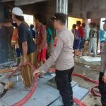 Bakar Sampah Merembet Hingga Membakar Rumah di Desa Wotan Sukolilo (Foto: Dok Humas Polresta Pati)