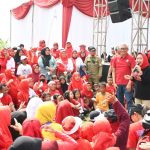 Germas di Bukateja, Bupati Tiwi Ingatkan Masyarakat untuk Cek Kesehatan Rutin (Foto: Dok Prokopim Purbalingga)