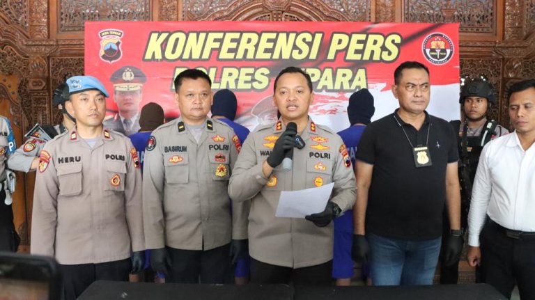 Operasi Sikat Jaran Candi 2023, Puluhan Motor Curanmor Berhasil Diamankan Polres Jepara (Foto: Dok Humas Polres Jepara)