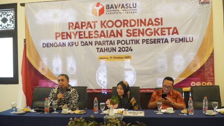 Bawaslu Jepara Berharap Tidak Ada Sengketa di Pemilu 2024 (Foto: Dok Diskominfo Jepara)