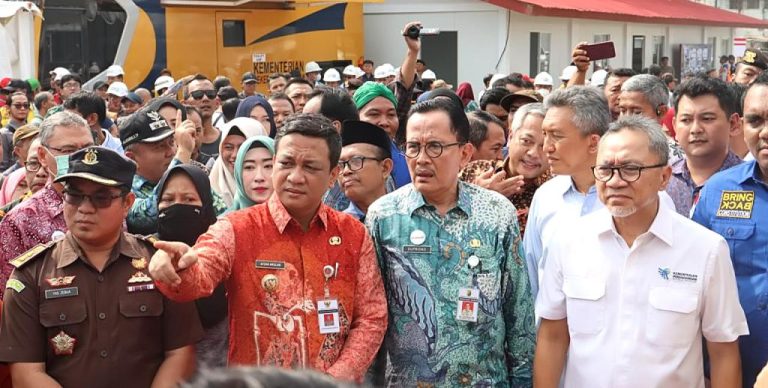 Pedagang eks Pasar Banjarsari Ucap Syukur karena Difokuskan Jadi Pasar Tradisional (Foto: Dok Timkom Pemkot Pekalongan)