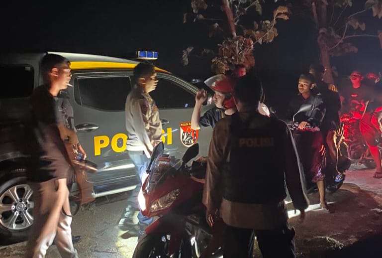 Pasca Tawuran Antar Pelajar, Petugas Gabungan Melakukan Penyisiran (Foto: Dok Humas Polres Grobogan)
