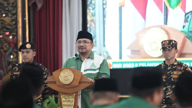 Ketum PP GP Ansor: NU Hadir untuk Melayani Seluruh Warga (Foto: Dok Kemenag)