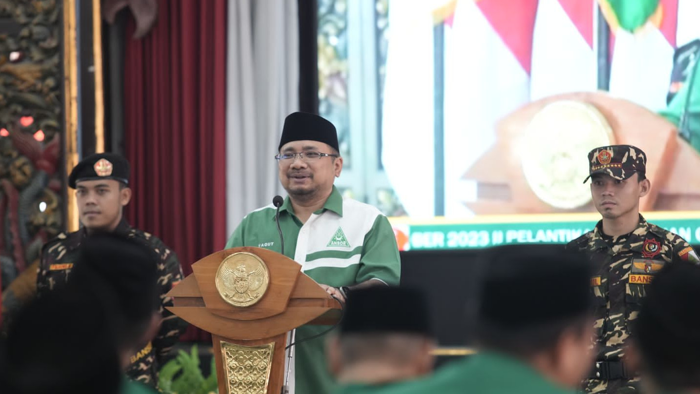 Ketum PP GP Ansor: NU Hadir untuk Melayani Seluruh Warga (Foto: Dok Kemenag)