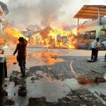 – PT Pura Nusapersada, pabrik kertas di Jalan Raya Kudus-Pati KM 12, Desa Terban, Kecamatan Jekulo, Kabupaten Kudus, Jawa Tengah, terbakar, Sabtu (14/10) siang