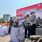 Pemusnahan Barang Bukti Hasil Cipta Kondisi Jelang Pemilu 2023-2024 (Foto: Dok Humas Polresta Yogyakarta)