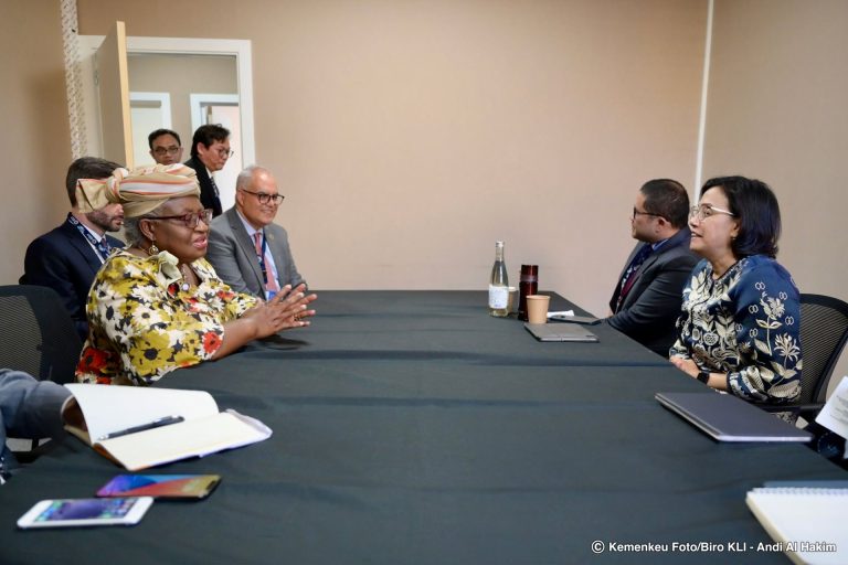 Tingkatkan Peluang Usaha UMKM, Menkeu Bahas Peran Digital Marketplace dengan Dirjen WTO (Foto: Dok Kemenkeu)
