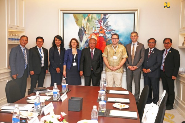 Menteri Basuki Harapkan Dukungan IWRA dan AWC Pada World Water Forum ke-10 di Bali 2024 (Foto: Dok KemenPUPR)