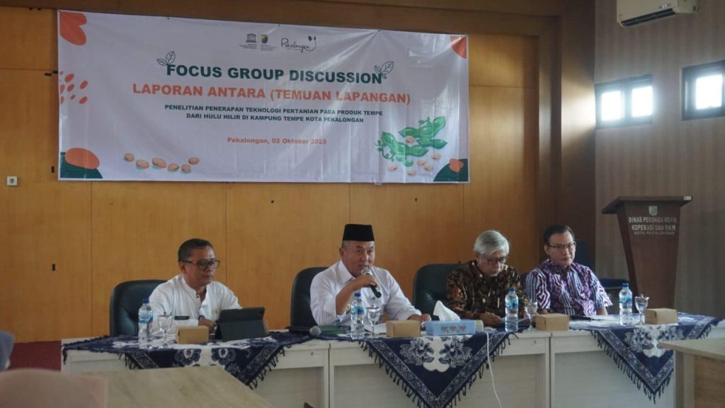 Pemkot Gandeng UGM Kuatkan Branding Potensi Kampung Tempe (Foto: Dok Timkom Pemkot Pekalongan)
