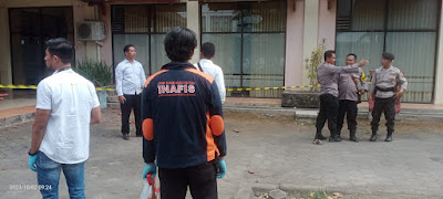 Lompat dari Lantai 4 Gedung Asrama, Mahasiswi Asal Lampung Tewas (Foto: Dok Humas Polres Bantul)