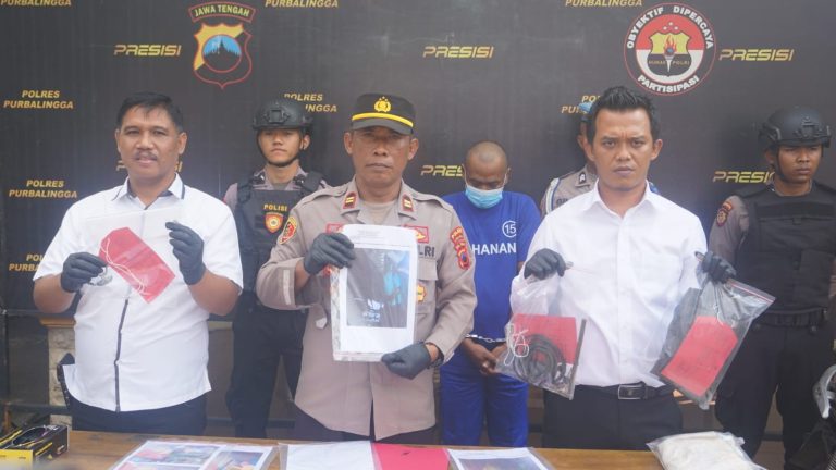 Residivis Kasus Curat Kembali Mencuri Sembako di Pasar, Diringkus Polsek Karangmoncol (Foto: Dok Humas Polres Purbalingga)