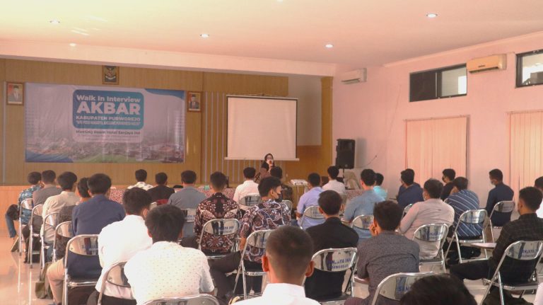 Diikuti 16 Perusahaan, Dinperintransnaker Purworejo Fasilitasi Walk In Interview Akbar (Foto: Dok Pemkab Purworejo)