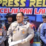 Laka Lantas Antara Bus Widji dengan Honda Beat di Rembang, Supir Ditetapkan Jadi Tersangka (Foto: Dok Humas Polres Rembang)