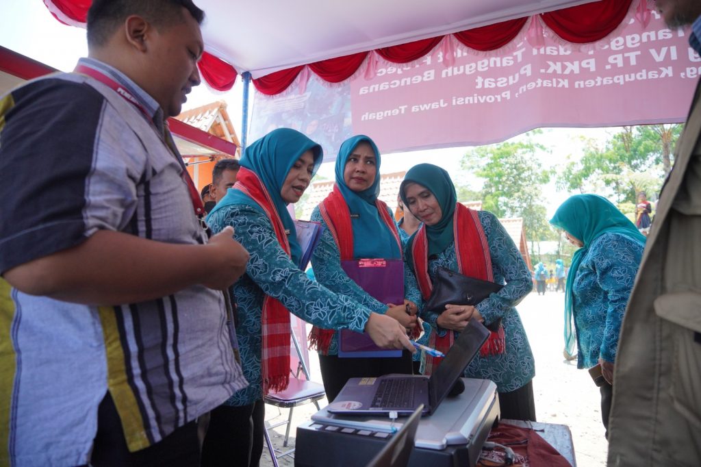 Desa Balerante Jadi Pilot Project Program Nasional Gagah Bencana (Foto: Dok Kominfo Klaten)