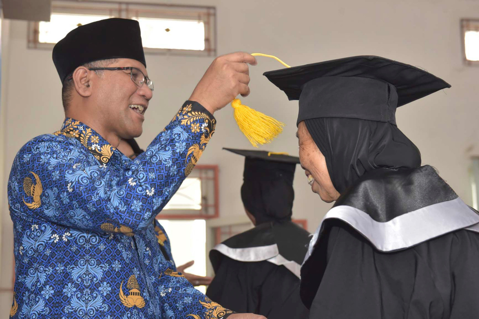 Usai 3 Bulan Sekolah, Bupati Wisuda 90 Lansia dari Kecamatan Simo dan Tamansari (Foto: Dok Kominfo Boyolali)