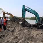 Atasi Abrasi, Pemkab Brebes Bangun Tanggul Geobag Sepanjang 1,5 Km (Foto: Dok Pemkab Brebes)