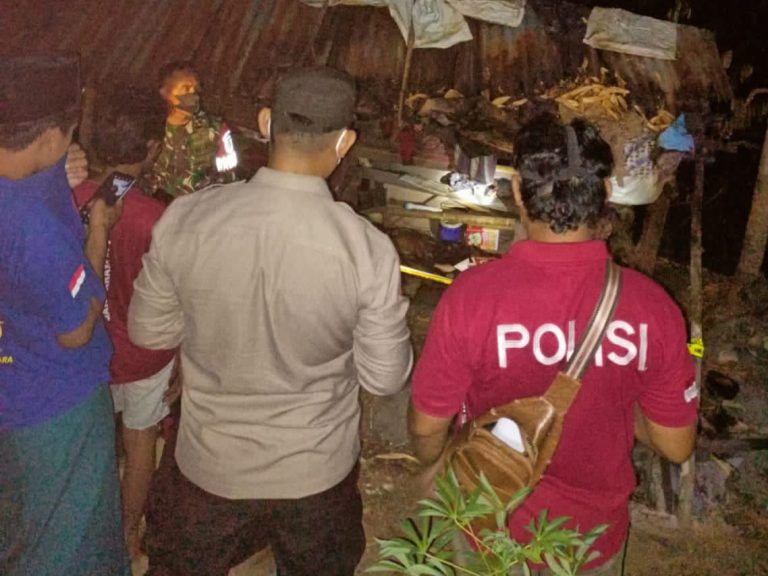 Gegerkan Warga, Penemuan Jasad Lansia di Gubuk Lahan Pertanian Bermi Gembong (Foto: Dok Humas Polresta Pati)