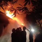 Mengenaskan, Akibat Korsleting Rumah Seorang Lansia di Grobogan Terbakar (Foto: Dok Humas Polres Grobogan)