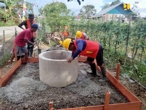 Serap 51.891 Tenaga Kerja, Padat Karya Infrastruktur Permukiman Kementerian PUPR 2023 (Foto: Dok KemenPUPR)